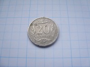 Polska moneta 20 gr groszy 1999