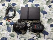 PlayStation 2 Slim PS2 SCPH-70004 + pad + karta 8mb
