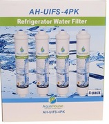 Filtr wody UIFS 4 sztuki kompatybilny do lodówki Samsung DA29-10105J i inne