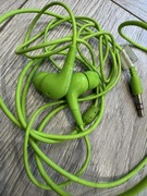 Słuchawki dokanałowe przewodowe zielone Pioneer