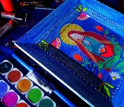 IKONA MADONNA XXI folklor ludowa 