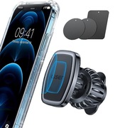 Uchwyt na kratkę nawiewu Lisen czarny