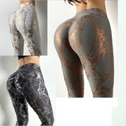 Legginsy z nadrukiem push up modelujące wyprzedaż likwidacja