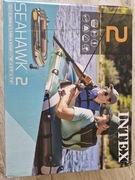 Ponton Seahawk 2 + pompka + 2 wiosła Intex