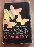 OWADY MAŁY SŁOWNIK ZOOLOGICZNY stan BDB