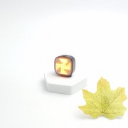 Światło rowerowe AIRTAG EMOJI z hamulcem stop 