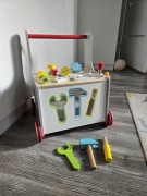 Chodzik 2 w 1 warsztat drewniany small foot