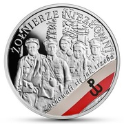 Moneta 10zł Żołnierze Niezłomni 2017 + folder UNC