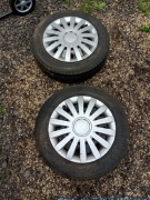 Koła stalowe 13 z oponami M+S 155/70/R13 Semperit Top Grip 2 sztuki 