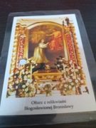 Obrazek z relikwią 2/3 stopnia bł. Bronisławy