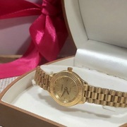 zegarek złoty pr.585 damski Geneve O K A Z J A 