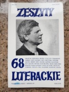 Zeszyty Literackie nr 68 Zbigniew Herbert; Salvadori o Katarzynie Kobro