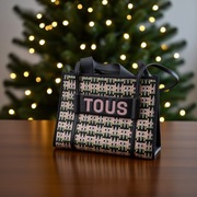 TOUS Torebka Shopper tote Pleciona Amaya Medium premium