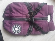 ubranko, kurteczka zimowa dla psa z uprzężą