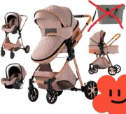 Wózek dziecięcy 3w1