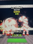 los candies Roblox Steal a brainrot 23m/s