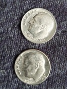 1 Dime Roosevelt 1980