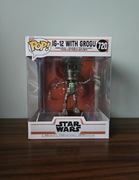 Funko Pop IG-12 with Grogu Star Wars Mandalorian 