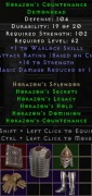 Diablo 2 Rotw set horazons splendor nonladder PC