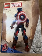 LEGO Marvel Figurka Kapitana Ameryki Do Zbudowania Klocki Zestaw 76258