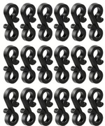 Wieszaki do lampek świątecznych w kształcie S