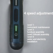 Wkrętak akumulatorowy śrubokręt elektryczny  3.7V Zestaw 105 elementów