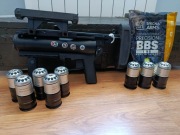 Replika granatnik asg M320A1 - Black [S&T] 