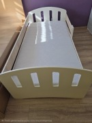 Łóżko dziecięce 183x95 cm + Materac Gryka-Kokos | Stan Bardzo Dobry