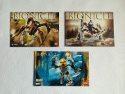 LEGO Bionicle 8745, 8617, 8930 pakiet 3 instrukcji (instrukcja, instrukcje)