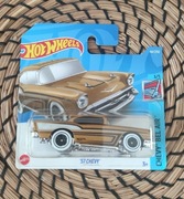 Hot Wheels HW Chevy Bel Air 57 Chevy gold MATTEL *