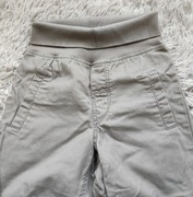 Jeansy na gumce H&M r. 92 szare 