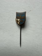 Knurów. Przypinka herb, godło na szpilce, vintage, PRL