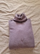 Wełniany sweter premium 38 M wool Golf fioletowy 