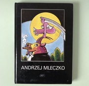 Andrzej Mleczko Rysunki 1991 satyra komiks twarda oprawa album