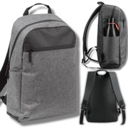 Plecak podróżny biznesowy ciemny szary 