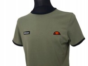 *S M T-SHIRT MĘSKI ELLESSE BLUZKA KOSZULKA KHAKI
