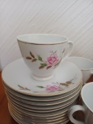 Filizanki i spodki porcelana chińska 