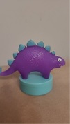 Dinozaury figurki z pieczatkami Lidl Stegozaur