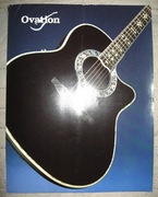 Ovation 1985 - katalog gitar