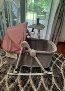 Kinderkraft, Unimo, leżaczek  ,5w1, peony rose