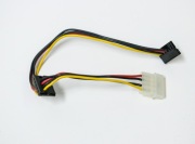 Rozdzielacz przejściówka zasilania dysku napędu MOLEX -> 2x SATA