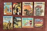 zestaw 8 komiksów z PRL – w dobrym i bardzo dobrym stanie