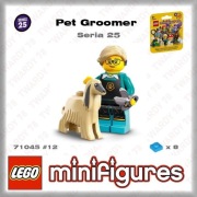 71045 LEGO SERIA 25 Pet Groomer (12) NOWY