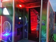 automat zarobkowy nowy mobilny laserowy labirynt 