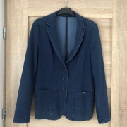 Żakiet Vertus roz. 38-M,granat a’la jeans