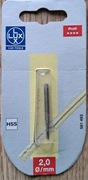 LUX Frez HSS cylindryczny 2 mm do multiszlifierek