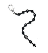 Różaniec do samochodu brelok do kluczy Hematyt