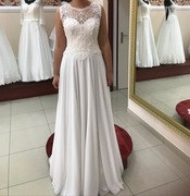 Suknia ślubna, welon, bolerko i buty