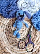 BRELOCZEK DO KLUCZY ZAWIESZKA PIESEK