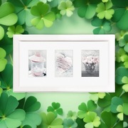 Multiramka na 3 zdjęcia Ramka Galeria Styler Malmo 23x46 cm mdf szkło